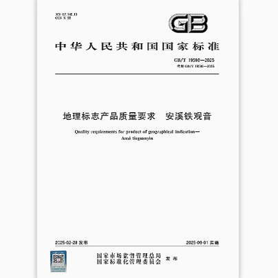 GB/T 19598-2025 地理标志产品质量要求 安溪铁观音