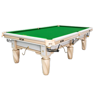 星牌台球桌白袍新款C19标准型桌球台成人中式黑八球厅球房俱乐部