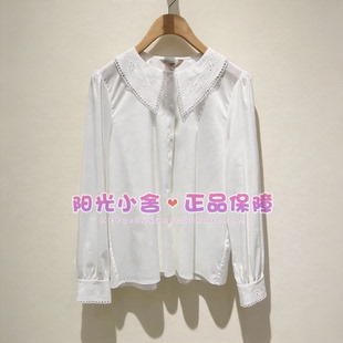 ELAND依恋正品2026春淑女休闲衬衫EEYAG12B02 YAG12B02