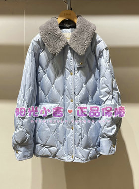 ELAND依恋专柜正品2025年冬季羽绒服EEJDF4TE06 JDF4TE06