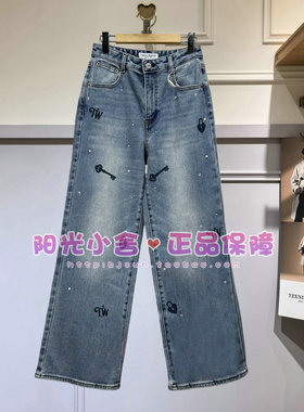 TeenieWeenie小熊2025冬牛仔裤TTTJ254CC1B TJ254CC1B