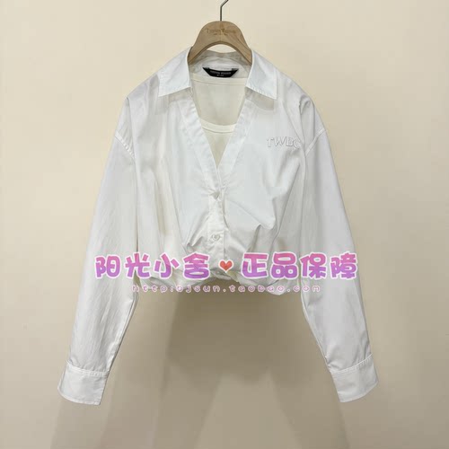TeenieWeenie小熊2026春衬衫TTYA2652W2B YA2652W2B