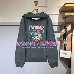 TeenieWeenie小熊25冬连帽卫衣TTMW254CC1B MW254CC1B