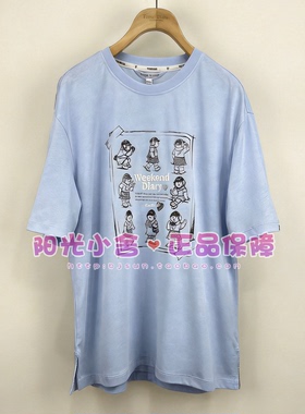 TeenieWeenie小熊26秋复古印花T恤TTRW26A37A240K RW26A37A240K