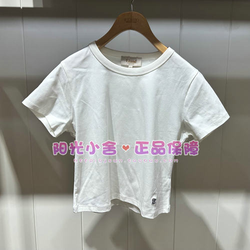 ELAND依恋正品26夏时尚舒适宽松短袖T恤EERAG23E02 RAG23E02