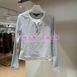 TeenieWeenie小熊正品2025冬T恤TTLA254903P LA254903P