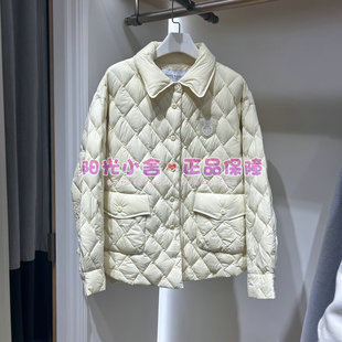 TeenieWeenie小熊25冬轻薄翻领菱格羽绒服TTJD254T02E JD254T02E