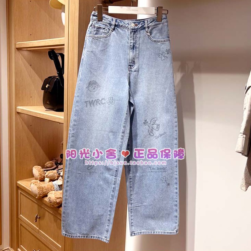 TeenieWeenie小熊25夏百搭牛仔裤