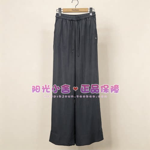 TeenieWeenie小熊26夏通勤时尚直筒休闲裤TTTC2664W2K TC2664W2K