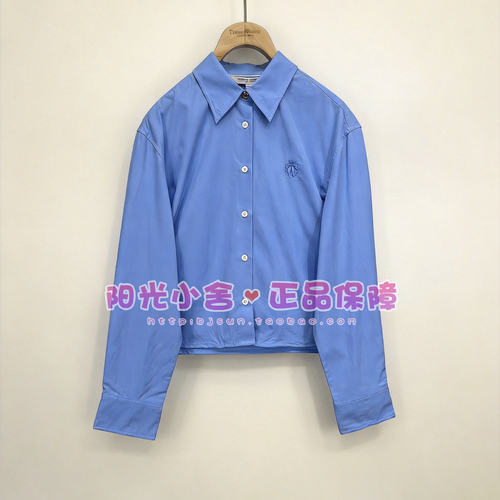 TeenieWeenie小熊26秋宽松落肩衬衫TTYA26A38B220A YA26A38B220A