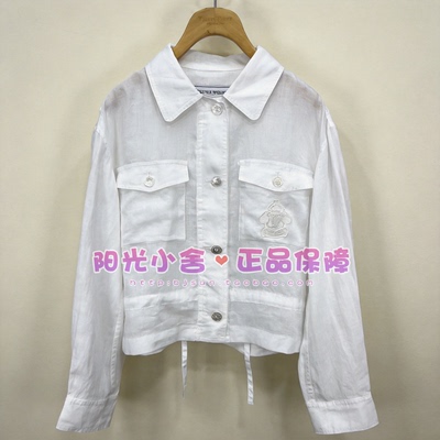 TeenieWeenie小熊26夏简约翻领夹克外套TTJJ2624W1B JJ2624W1B