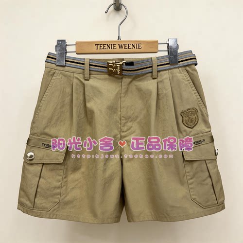 TeenieWeenie小熊26夏户外感活力工装短裤TTTH2623C1D TH2623C1D