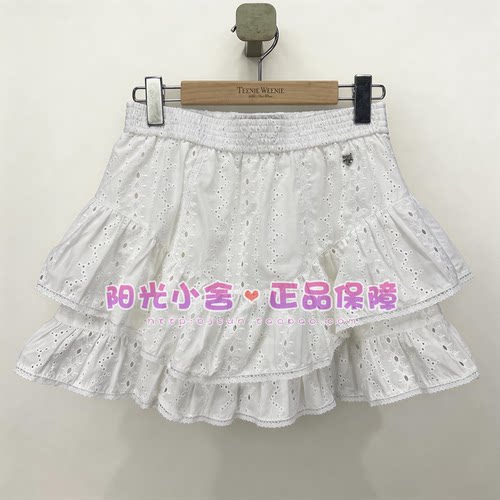 TeenieWeenie小熊26夏重工蕾丝半身裙TTWH2625CBK WH2625CBK