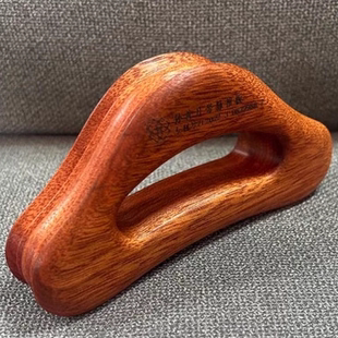 孙善升红檀木三角型带脉推板疏通中焦擀筋刮痧按摩刷经络腿部肩颈