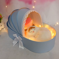 Подарочная коробка гнезда синего коша