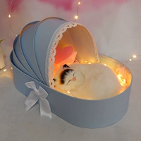 Подарочная коробка гнезда голубой кошки -blackhead № 3 спящая кошка, чтобы отправить сумочку