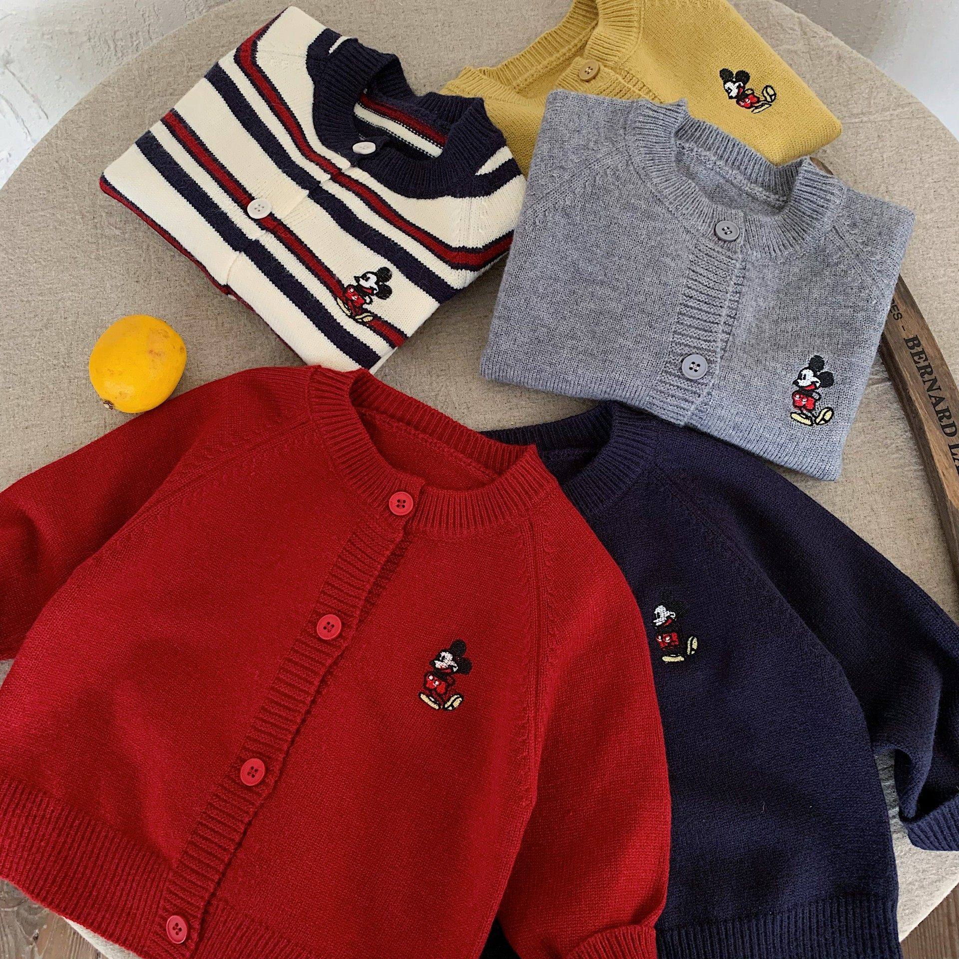 英国KABEI TREE儿童毛衣男女童条纹开衫外套春秋季洋气针织衫外套,童装/婴儿装/亲子装,毛衣/针织衫,淘宝优惠券,粉丝福利购,淘宝优惠卷