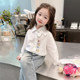 衬衣长袖 英国KABEI 上衣 2026新款 儿童洋气长袖 TREE女童衬衫 春秋季