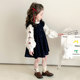 英国KABEI 儿童洋气裙子两件套 2026新款 TREE女童连衣裙套装 春秋季