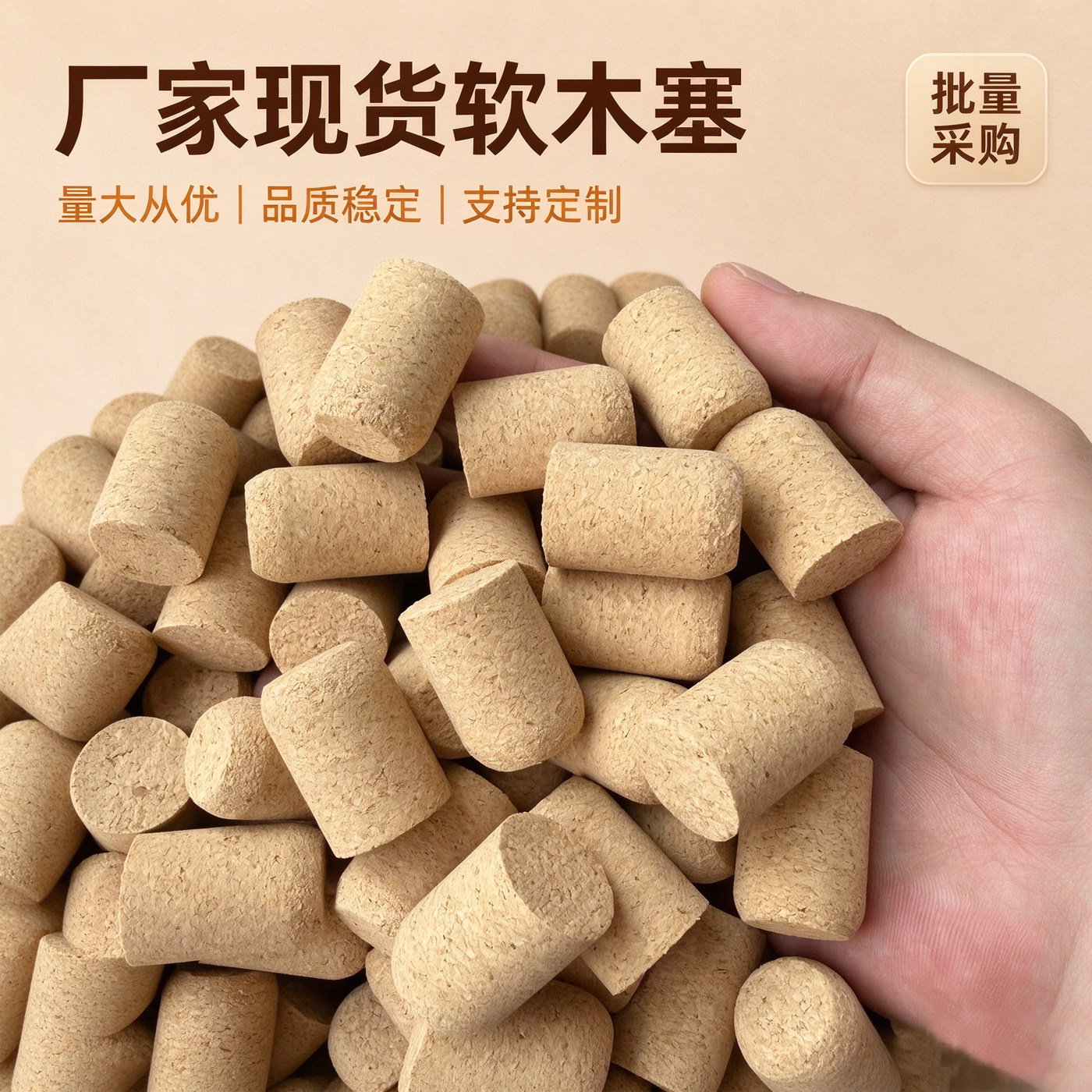 葡萄牙橡木塞软木塞酒塞威士忌XO塞红酒瓶塞洋酒塞酒瓶塞定制批发