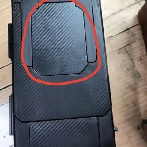 野营者钓箱坐垫盖子4号储物盒盖pc盖塑料盖板原厂加厚通用配件