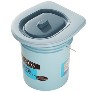 农村简易马桶圈老人移动坐便圈旱厕便携式工地临时马桶盖子可水洗