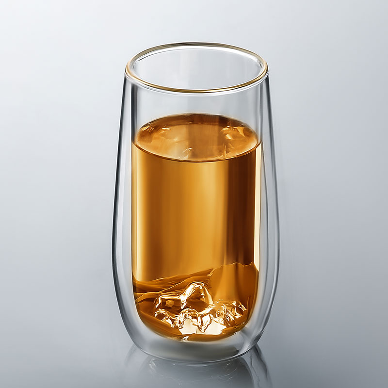 双层玻璃茶杯观山杯日式雪山杯大号耐热加泡茶杯主人杯水杯厚,餐饮具,玻璃杯,淘宝优惠券,粉丝福利购,淘宝优惠卷
