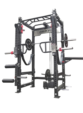 REP商用组合卧推深蹲框架PR5000V2 健身房多功能综合力量训练器械