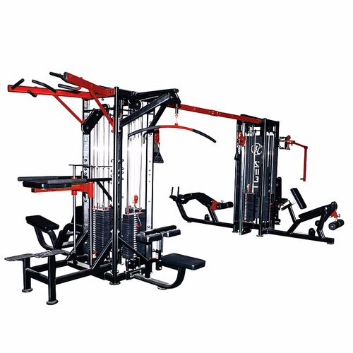 军霞JX-3050八人站位商用综合力量训练组合健身房多功能运动器材 - 封面