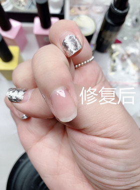 美甲雕花胶美甲俄式修复指甲透明雕花胶美甲雕花胶质地较软软
