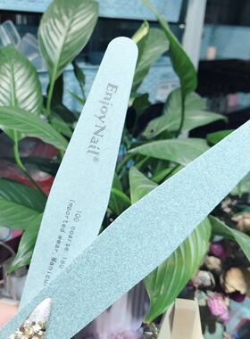 美甲工具高抗耐磨海绵错打磨错修型搓条180/100粗细两面薄型