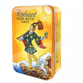 亮彩伟特塔罗牌铁盒口袋版 Radiant Rider Waite