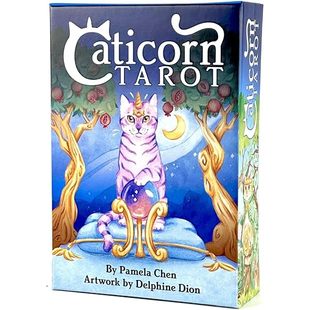独角猫 Tarot 桌游卡牌 Caticorn 神奇猫咪塔罗牌