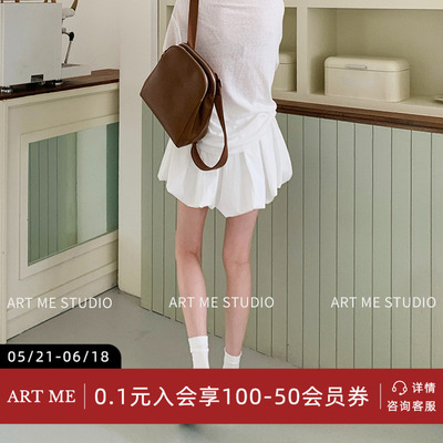 ARTME瓜瓜花苞裙蓬松短裙