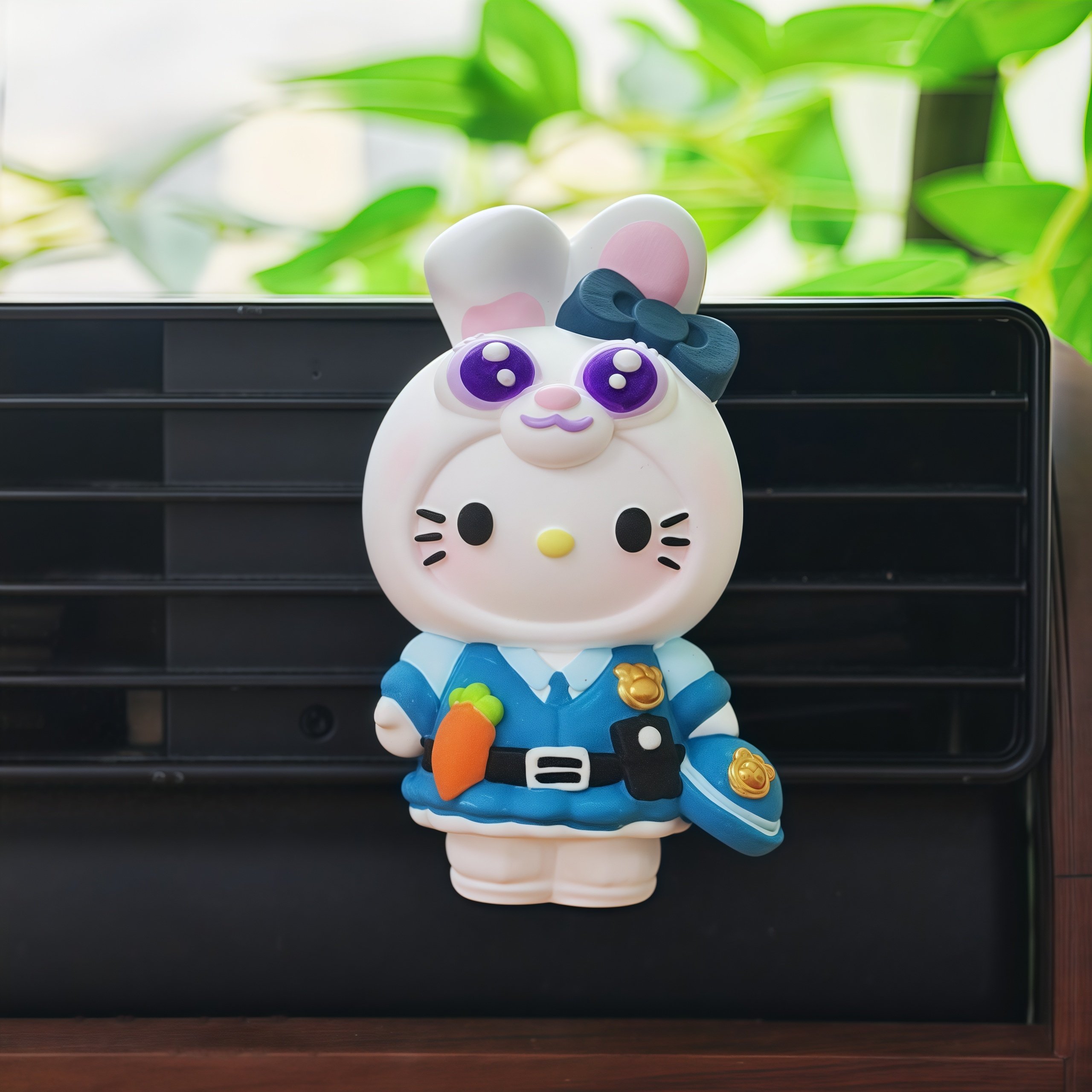 迪士尼朱迪兔车载香薰出风口装饰香水摆件饰品汽车疯狂动物城车饰