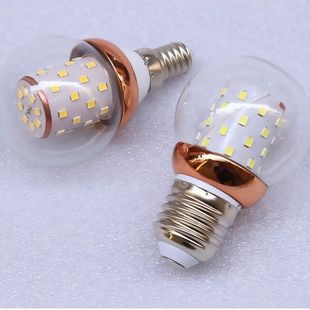 吊灯光源led小圆泡超亮魔豆分子吊灯光源E27大螺口暖光灯泡