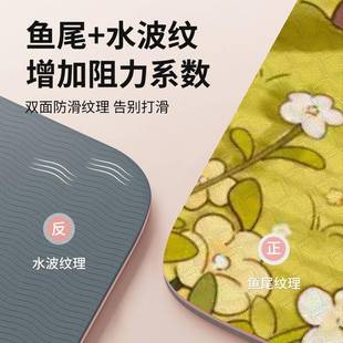 可折叠瑜伽女士专用防滑家用便携健身学生午睡加厚地
