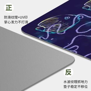 臻乐瑜伽女健身专用家用地艺术满印防滑减震加宽加厚