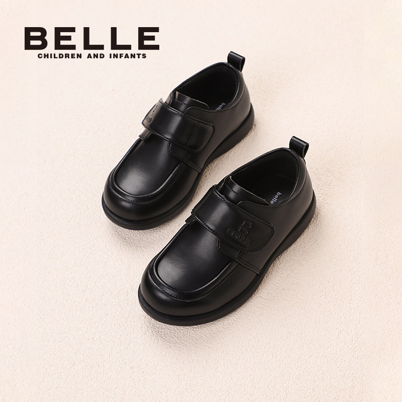 百丽童鞋男童校园鞋秋季新款学生鞋黑色皮鞋英伦风演出儿童表演鞋,童鞋/婴儿鞋/亲子鞋,演出小黑鞋,淘宝优惠券,粉丝福利购,淘宝优惠卷