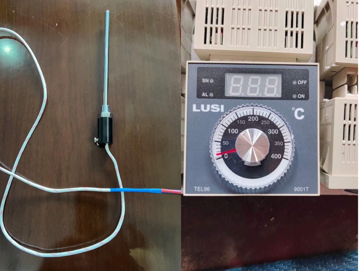 大型商用电烤箱温度控制器仪表燃气烤箱开关厨宝红菱乐创测温旋钮