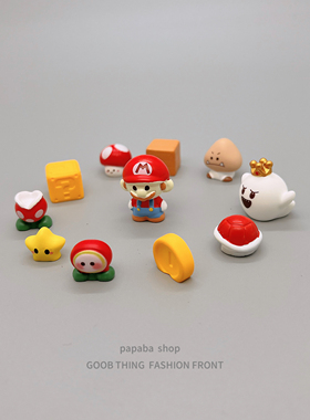 可爱超级马里奥大冒险桌面摆件