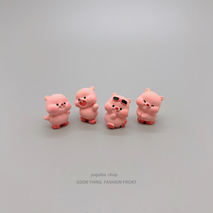 无聊了，摆个loopy小海狸桌面小摆件办公室工位电脑屏幕车载装饰