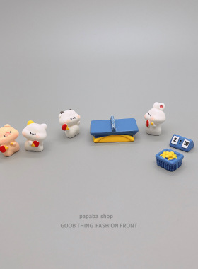 无聊了,打球工位桌面小摆件