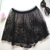 子 白色网纱半身裙裤 蕾丝花边短裤 女夏外穿打底裙内衬防走光安全裤