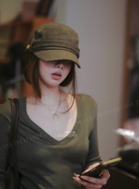【老钱马术】榉木系！老早秋新品气质英伦风高级马术帽子女显脸小