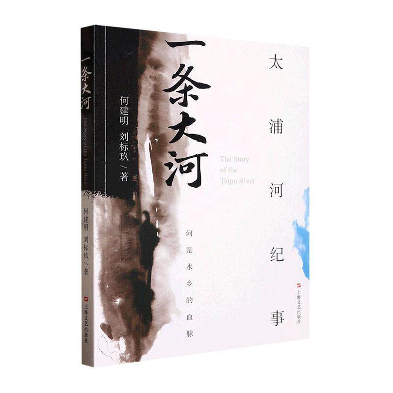 一条大河:太浦河纪事何建明 文学书籍