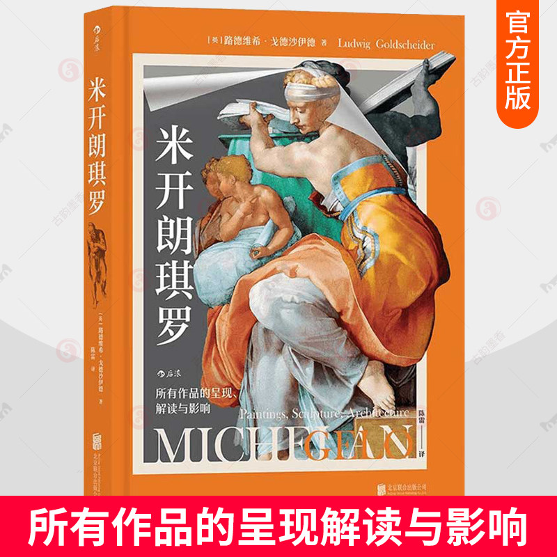 正版包邮 米开朗琪罗 所有作品的呈现解读与影响 文艺复兴绘画雕塑建筑艺术赏析 艺术史书籍 后浪艺术书籍