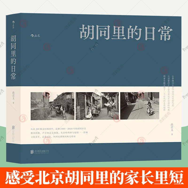 胡同里的日常 一本文字内容丰富的胡同摄影集胡同 北京方言摄影 京腔京韵解读北京街坊里的百态人生 老北京风土人情与历史书籍