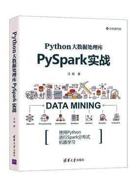 正版 Python大数据处理库PySpark实战汪明数据处理普通大众工业技术书籍