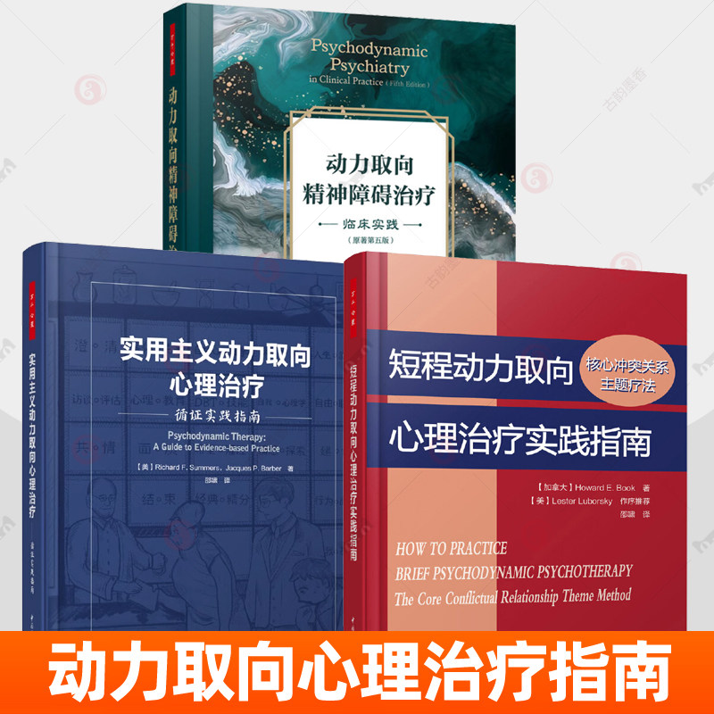 动力取向精神障碍治疗临床实践+实用主义动力取向心理治疗:循证实践指南+短程动力取向心理治疗实践指南:核心冲突关系主题疗法书籍